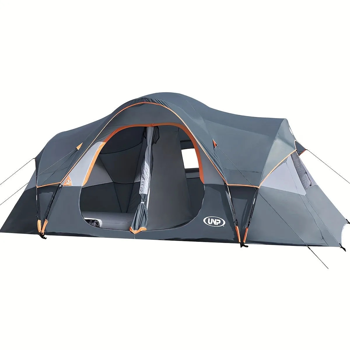 10-Person Waterproof Camping Tent with 2 Rooms.