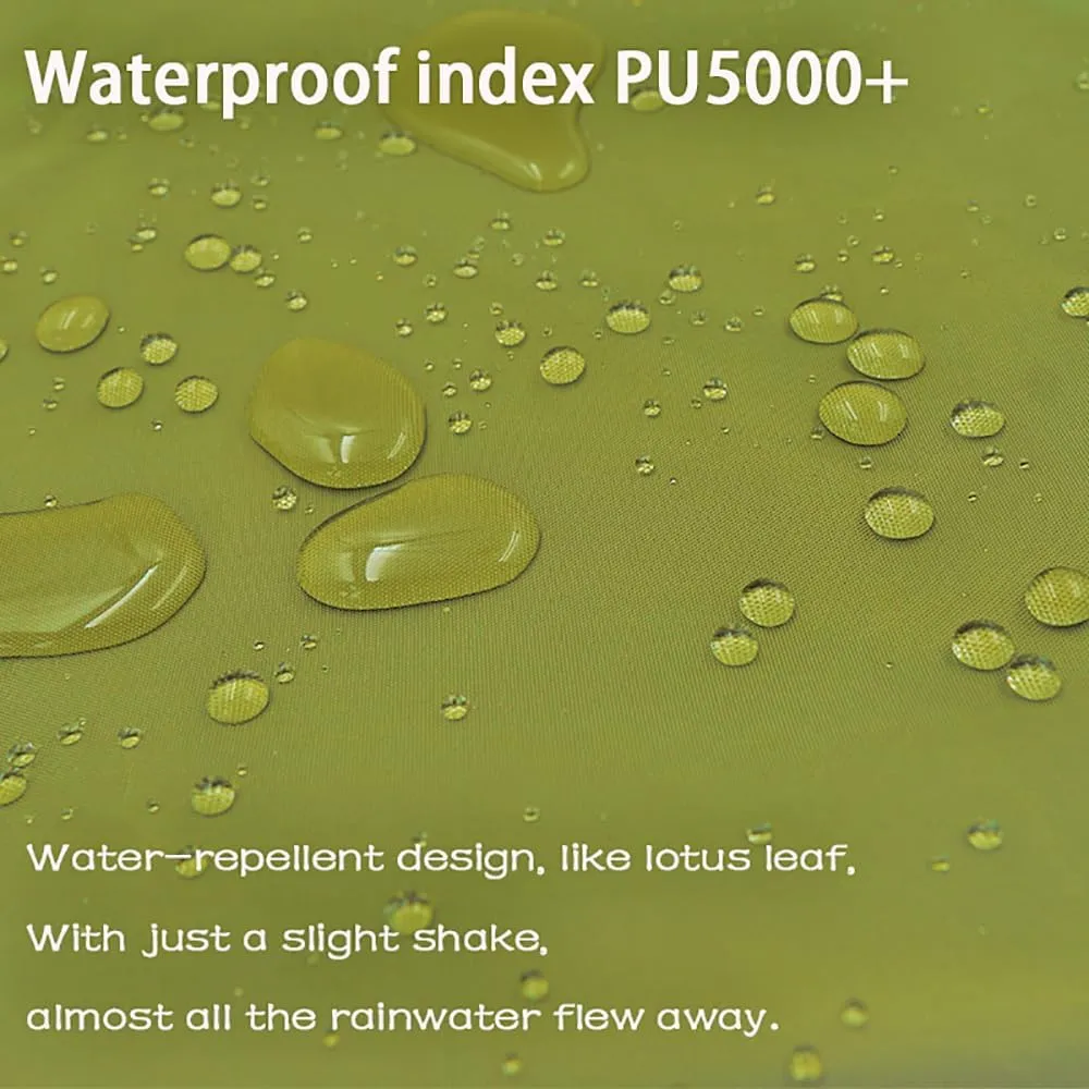10.5x9.5 ft Tent Footprint Waterproof Camping Tarp Ultralight Mat Under Tent Moisture-Proof Ground Sheet Mat