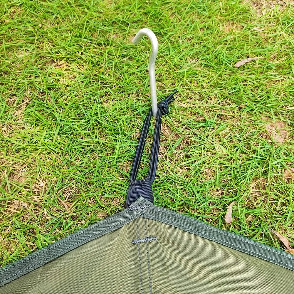 10.5x9.5 ft Tent Footprint Waterproof Camping Tarp Ultralight Mat Under Tent Moisture-Proof Ground Sheet Mat