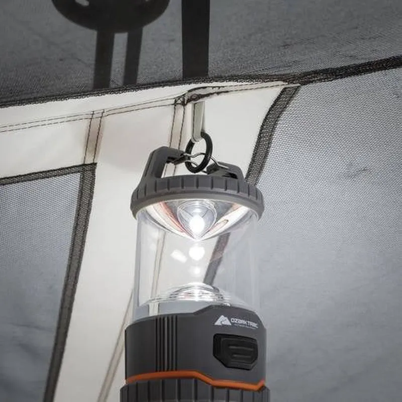 12-Person Instant Cabin Tent with Built-In LED Lights - 3 Room Design, Perfect for Family Camping!