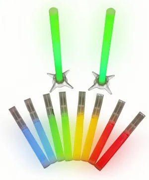 14 Inch Military Grade Glow Sticks 1PK/2PK 10 Inch Light Sticks and 7inch Glow Whistles Ultra Bright Emergency Light Sticks for Camping Party Survival Kits