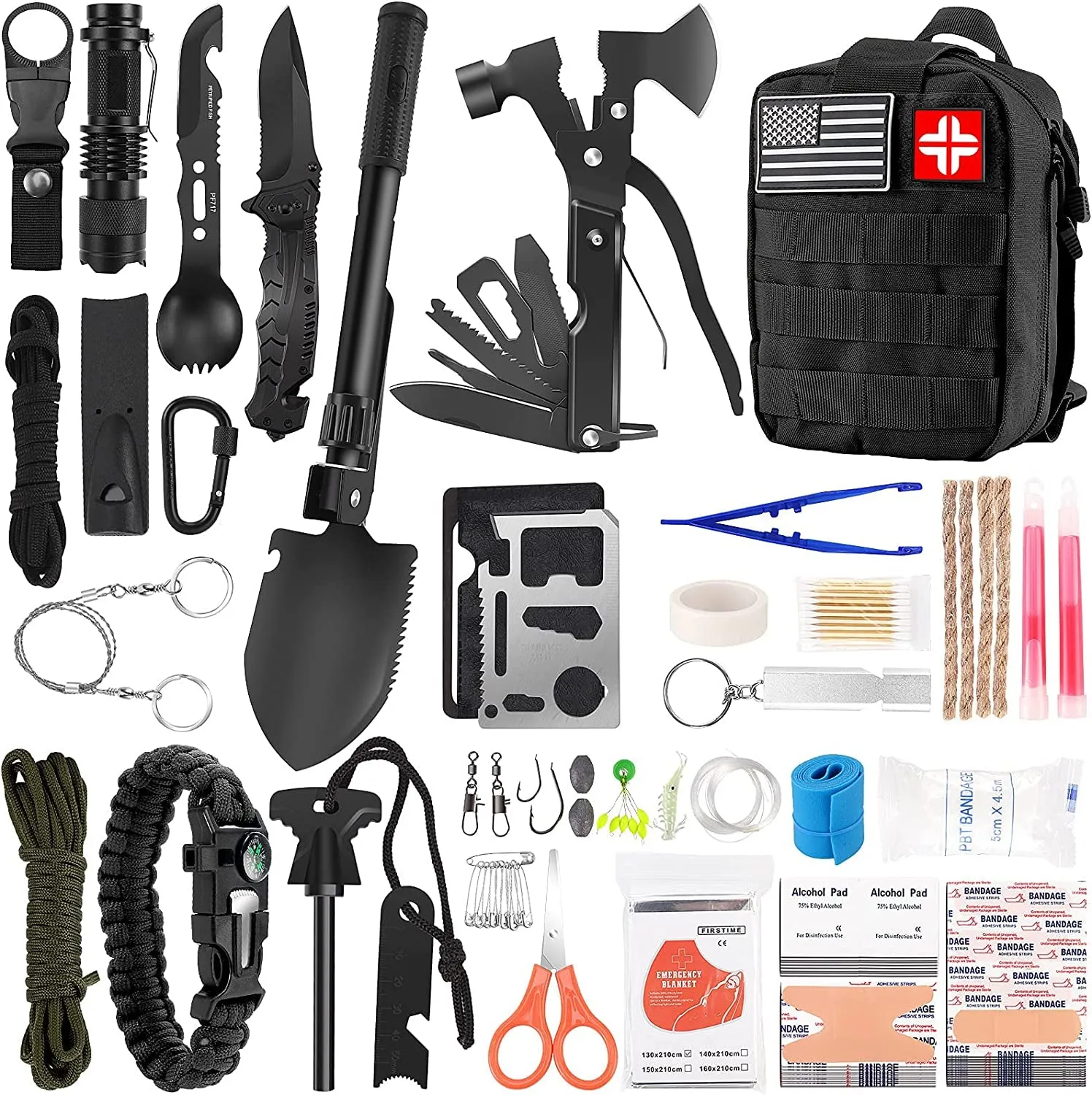 142-in-1 Emergency Survival & First Aid