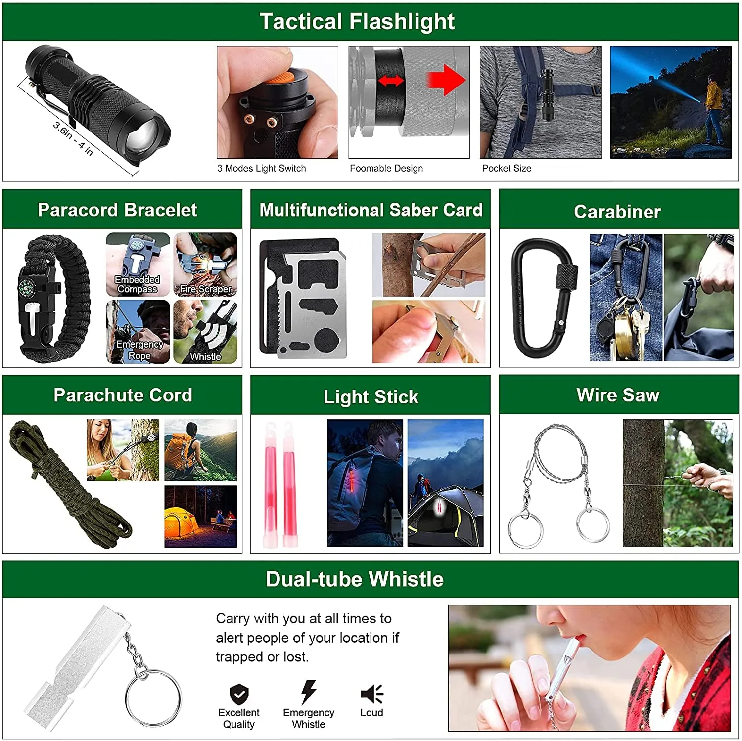 142-in-1 Emergency Survival & First Aid