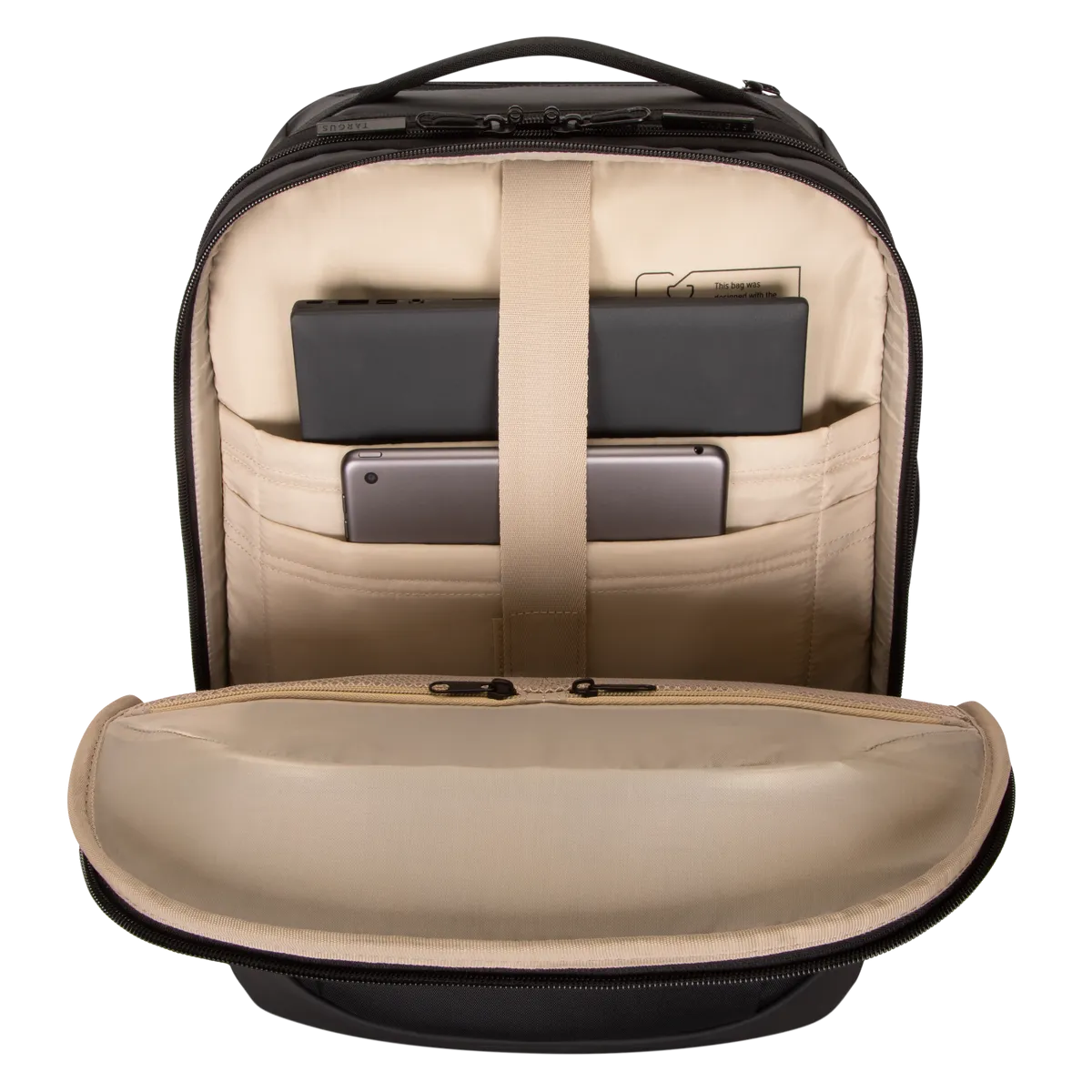 15.6” Mobile Tech Traveler EcoSmart® Rolling Backpack (Black)