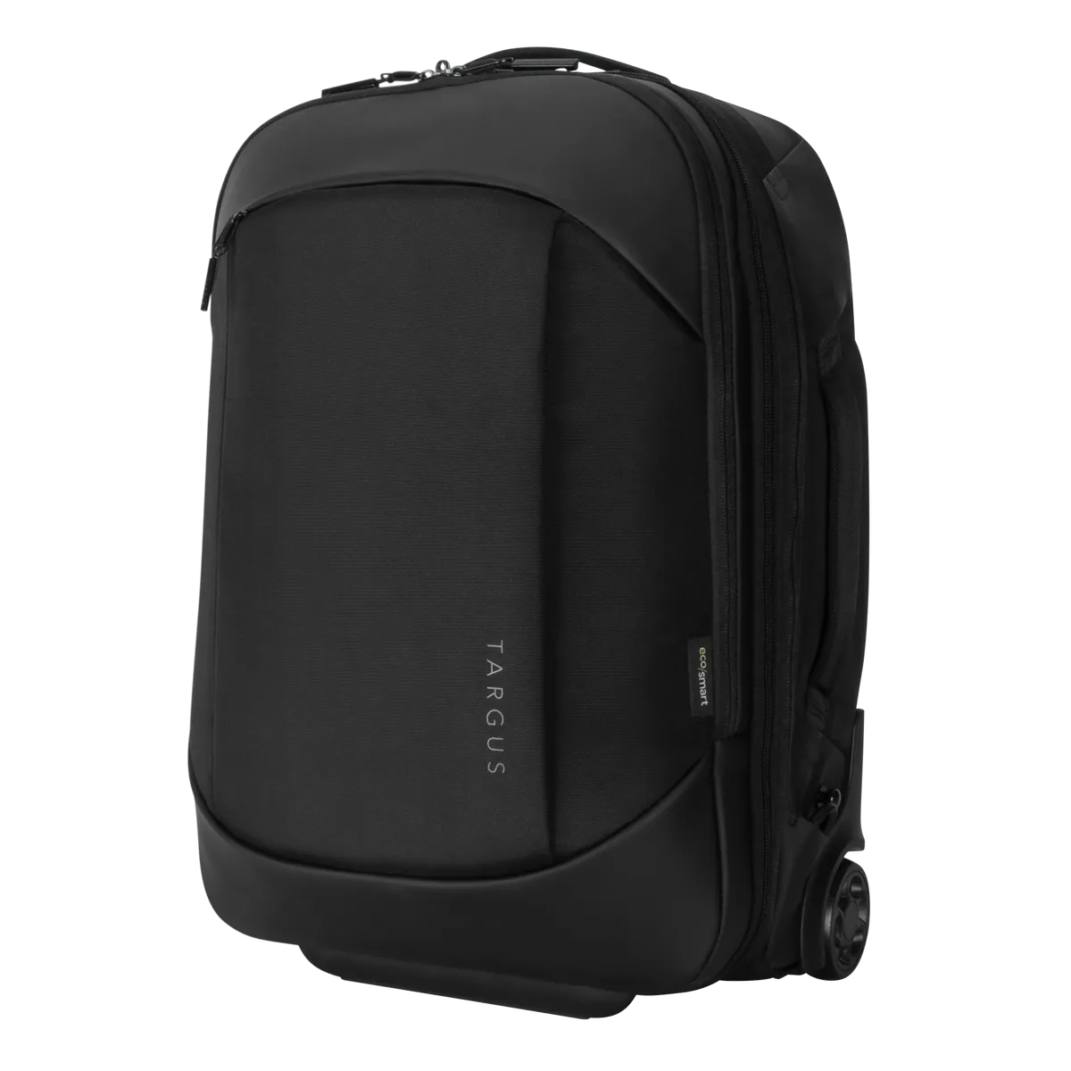 15.6” Mobile Tech Traveler EcoSmart® Rolling Backpack (Black)