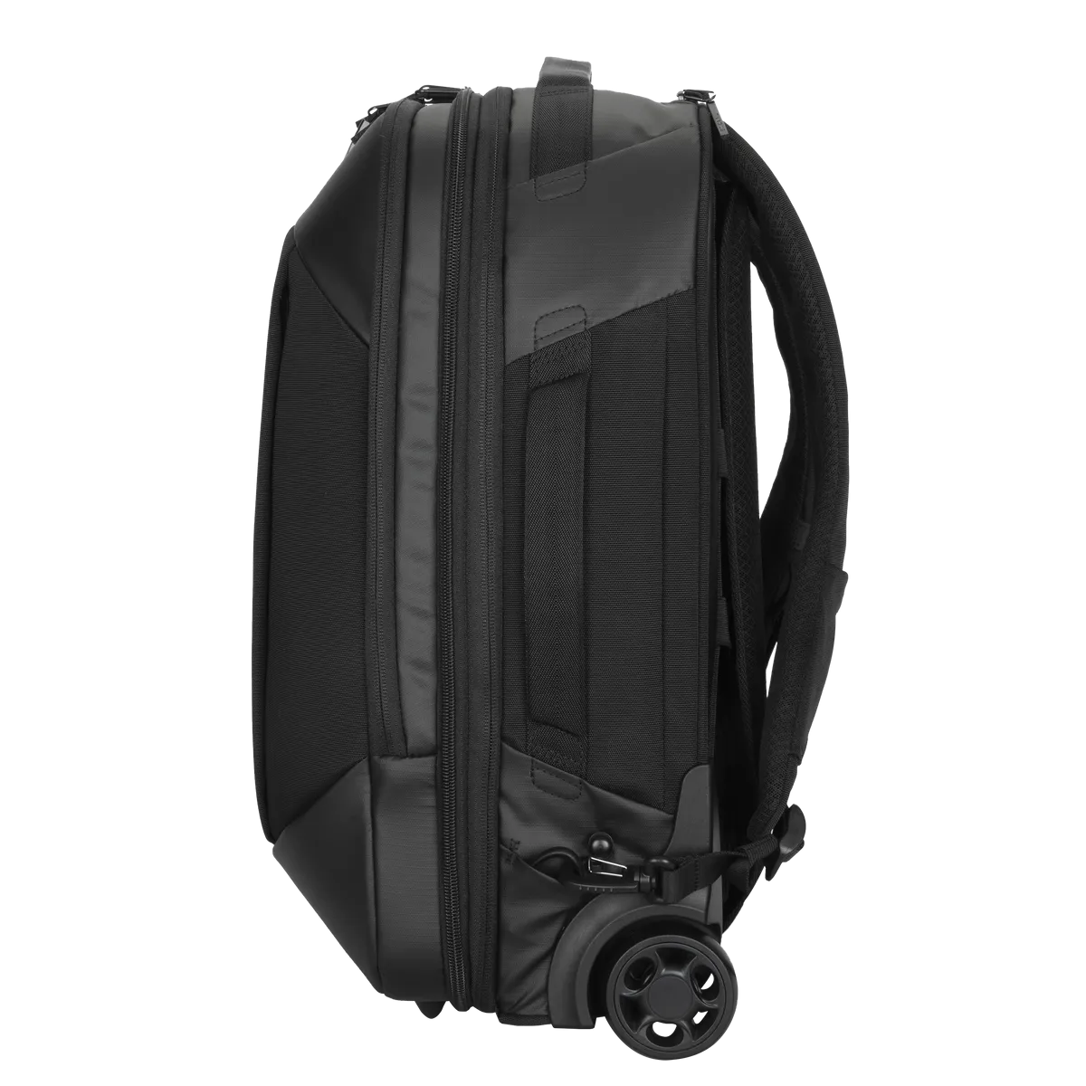15.6” Mobile Tech Traveler EcoSmart® Rolling Backpack (Black)