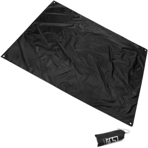 1pc Waterproof Picnic Mat Camping Tent Carpet Mat Oxford Fabric Ground Mat Portable Outdoor Camping Pad Black-210 * 150cm
