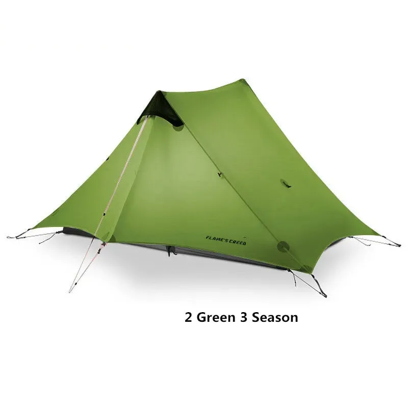 2 Person Outdoor Ultralight Camping Tent 3 Season Professional