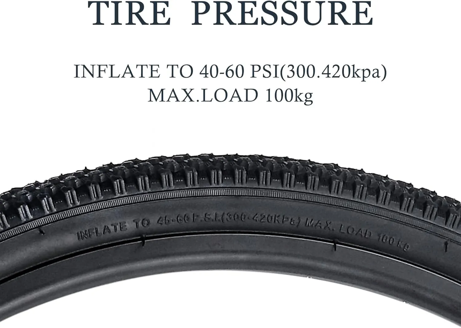 26 Inch Bike Tires，YILUXING 26 X 2.125(57-559) Folding Replacement Tires for Beach Cruiser Bike 2 Pack Bike Tires & Tubes