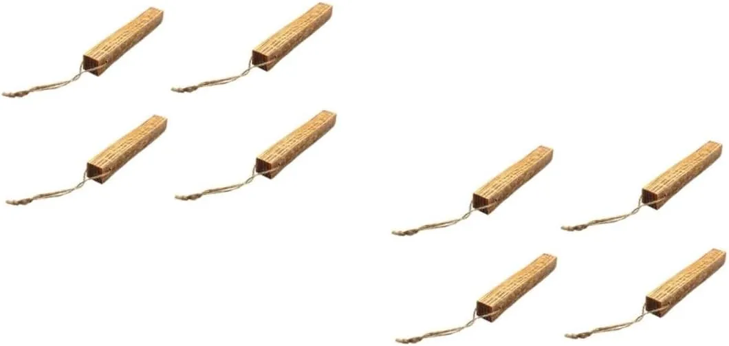 2sets Fired Pine Mint Strips Camping Accessories Stick Lighter Electric Lighter Fire Stater Grill Starter Quick Fire Lighter Camping Fire Starter Eco Fire Lighter 4pcs*2 GANAZONO