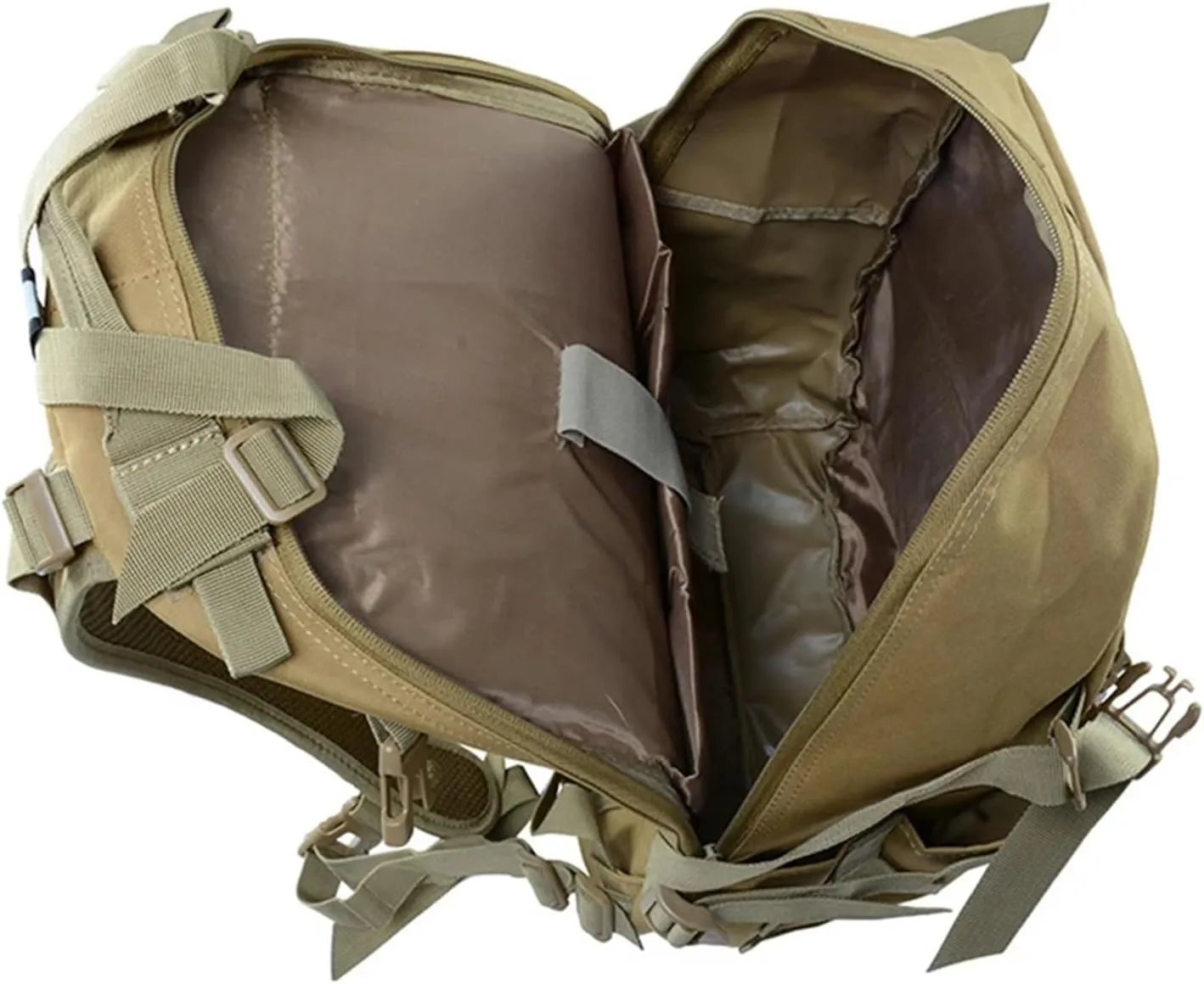 30-40L Camping Backpack Men's Travel Bags Climbing Rucksack Hiking Outdoor Reflective Shoulder Fishing Bag(Style2)
