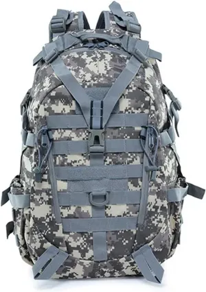 30-40L Camping Backpack Men's Travel Bags Climbing Rucksack Hiking Outdoor Reflective Shoulder Fishing Bag(Style6)