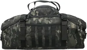 35L 50L 80L Outdoor Mountaineering Bag Molle Tactical Backpack Large Duffel Bag Hiking Camping Travel Bags(40L Black Camo)