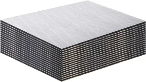 394mil 18sqft Thickened Sound Deadener for Cars -Aluminum Foil Foam Noise Deadening Material-Heat Shield Insulation Dampening Mat