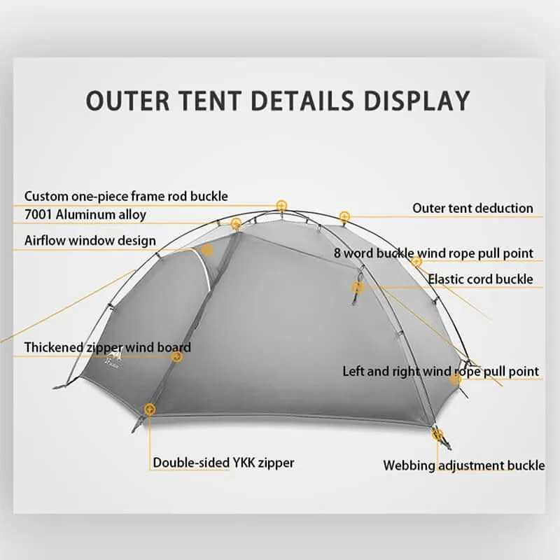 3F UL Gear Taiji 2 Tent
