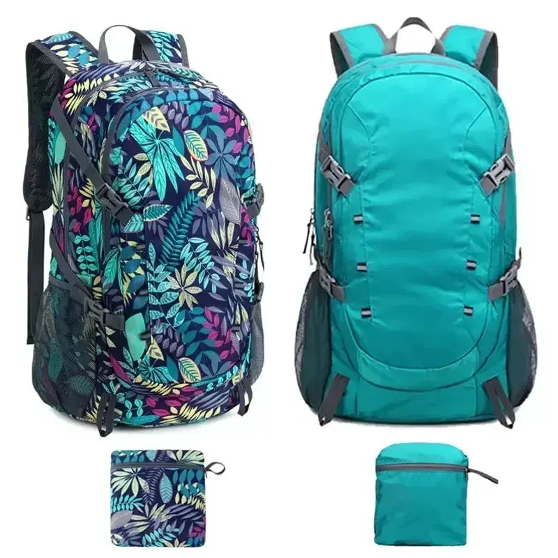 40L Foldable Backpack: Ultralight & Waterproof for Travel