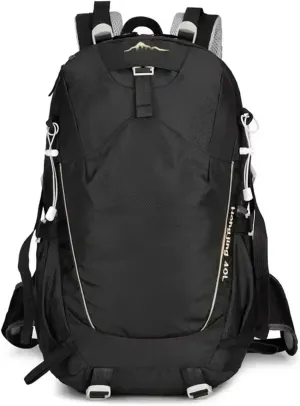 40L Outdoor Hiking Camping Backpack Bag Men Outdoor Light Climbing Bag Woman Cycling Backpack With Cover(Black)