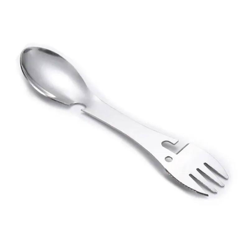 5-in-1 Camping Multi-functional - Fork, Knife, Spoon, Bottle/Can Opener