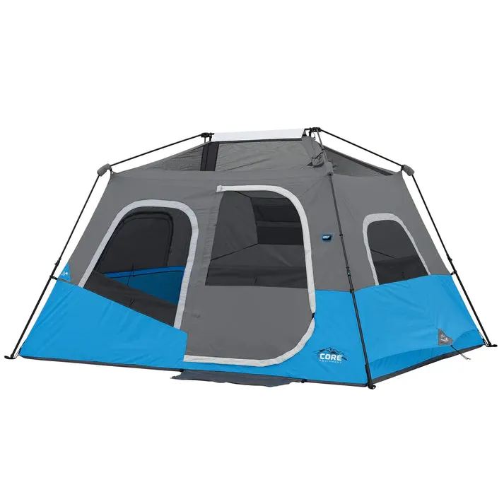 6 Person Lighted Instant Cabin Tent