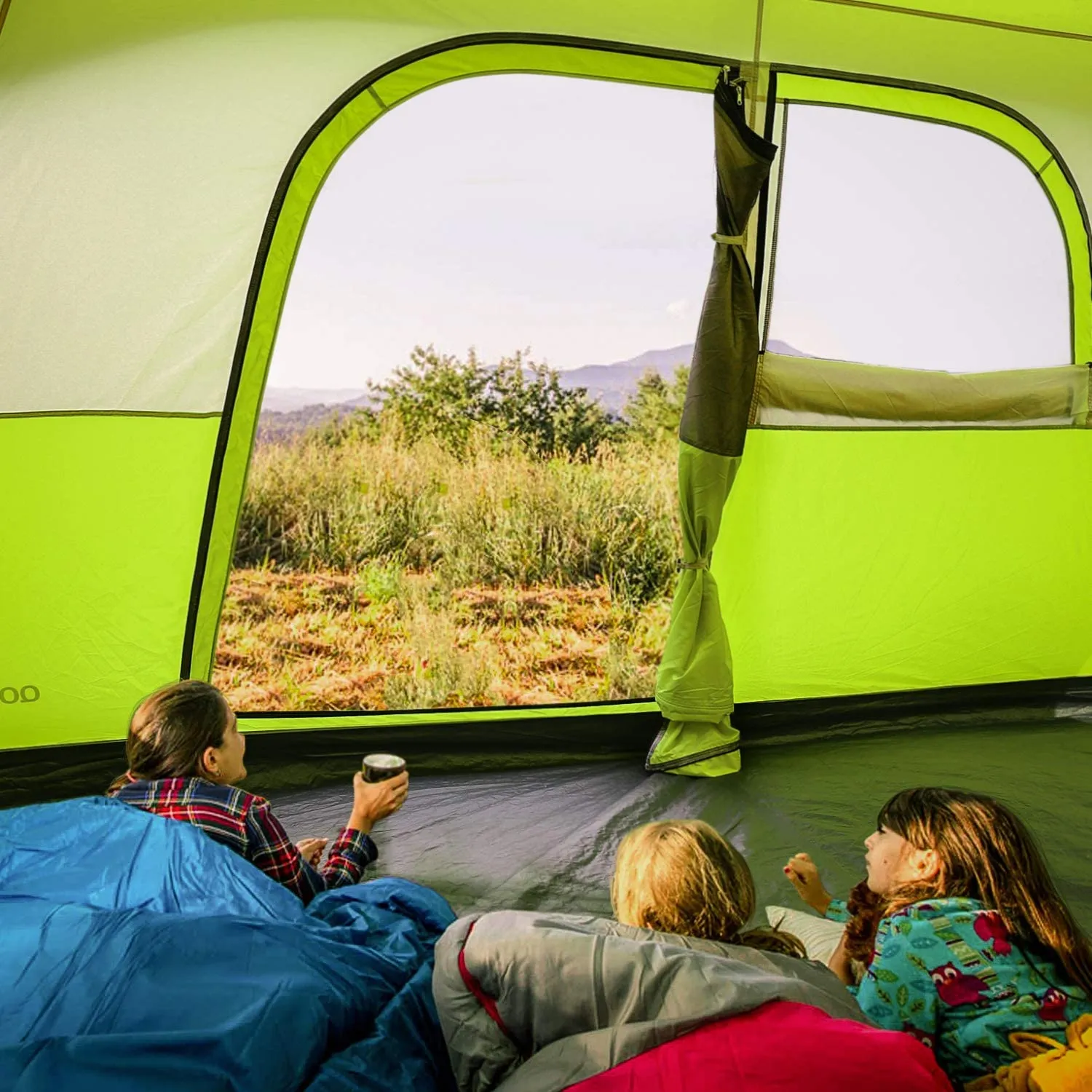 60 Up Seconds Tent, Rainfly Buy-one-get-one-free with Up Pop 4/6/8/10 Tent Camping Artistic Set Person Waterproof Top