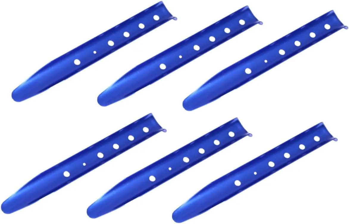 6pcs 31cm U-Shaped Nail Beach Aluminum Tent Stakes Camping Accessories for Beach Tent