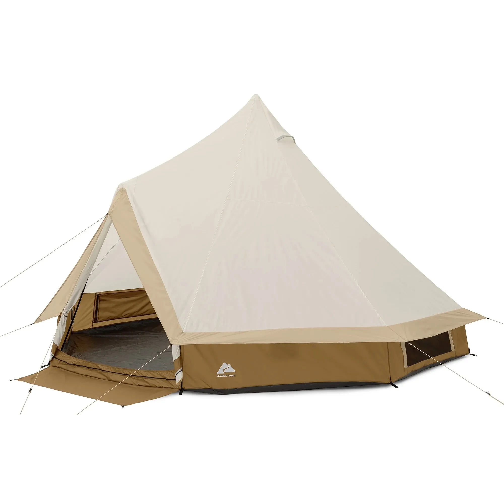 8-Person Instant Cabin Tent with Built-in LED Lights - 13' x 9' for Ultimate Comfort and Convenience!