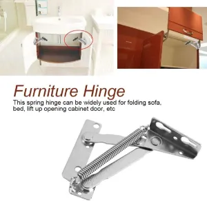 80 Degree Folding Sofa Bed Cabinet Hinge Spring Hinge 2 Pair