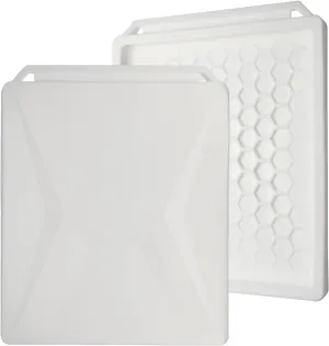 Accessories for Starlink Mini Case Cover – Liquid Silicone Mini Protective Shell, Weatherproof, Shockproof, Dustproof, Portable Full Protection for Satellite Dish, Travel and RV Use(White)