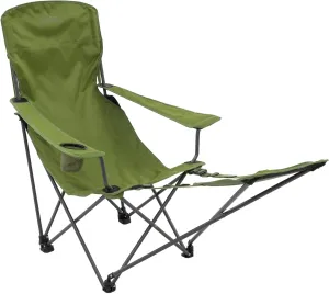ALPS Mountaineering Escape Lounge Camping Chairs for Adults with Footrest and Adjustable Armrests, Sturdy Steel Frame, Compact Foldable Design, and Carry Bag