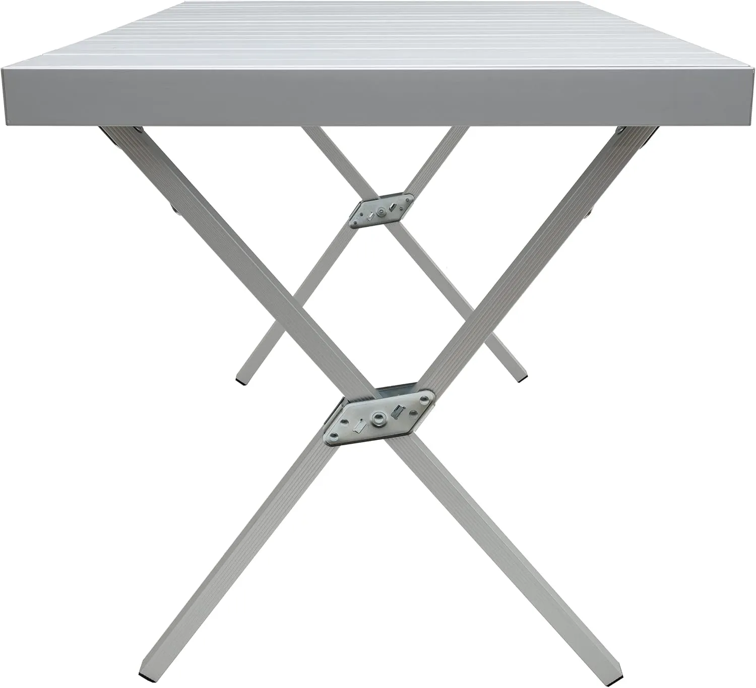ALPS Mountaineering Folding Camping Table with Smooth Easy-to-Clean Roll Top and Sturdy and Lightweight Aluminum X Frame, Shoulder Carry Bag, 3 Sizes