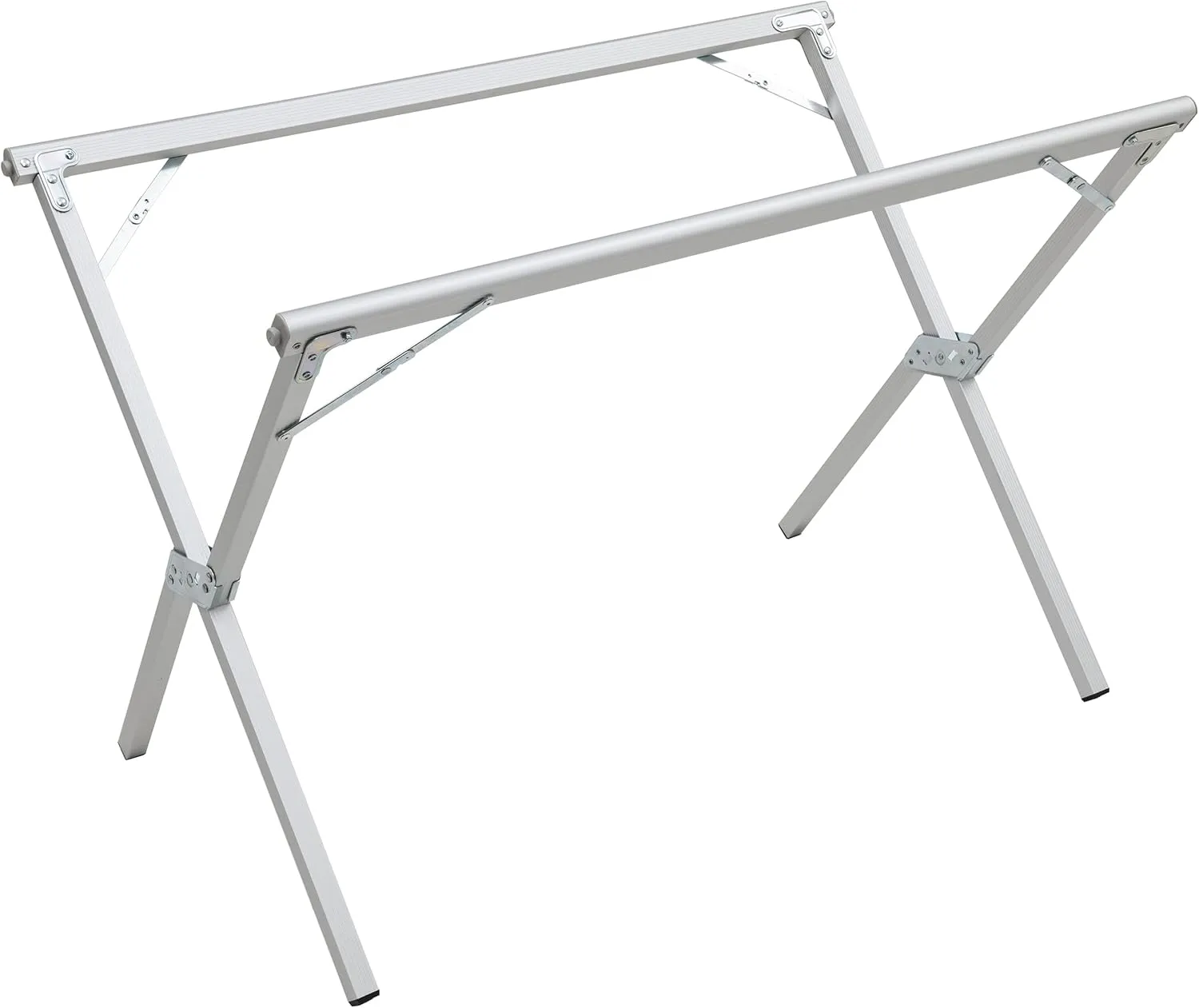 ALPS Mountaineering Folding Camping Table with Smooth Easy-to-Clean Roll Top and Sturdy and Lightweight Aluminum X Frame, Shoulder Carry Bag, 3 Sizes