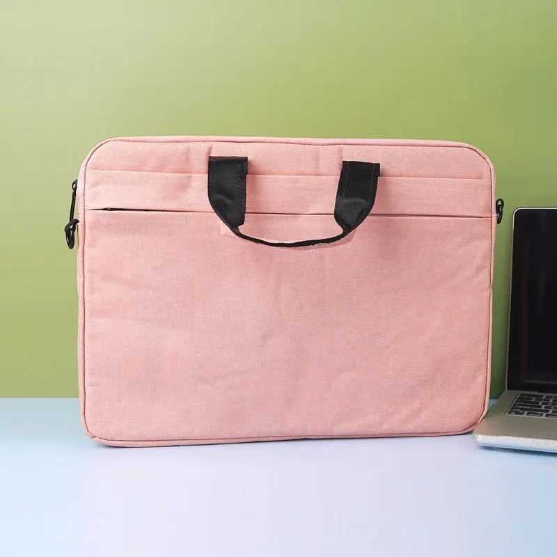 Anti-cut Premium Quality Laptop Office and Shoulder Bags - Pink