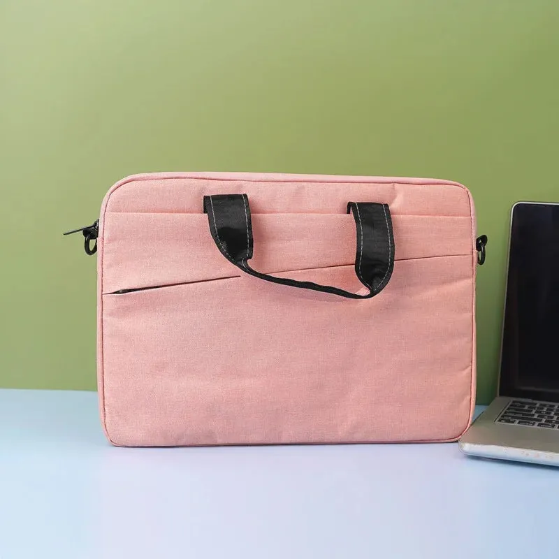 Anti-cut Premium Quality Laptop Office and Shoulder Bags - Pink