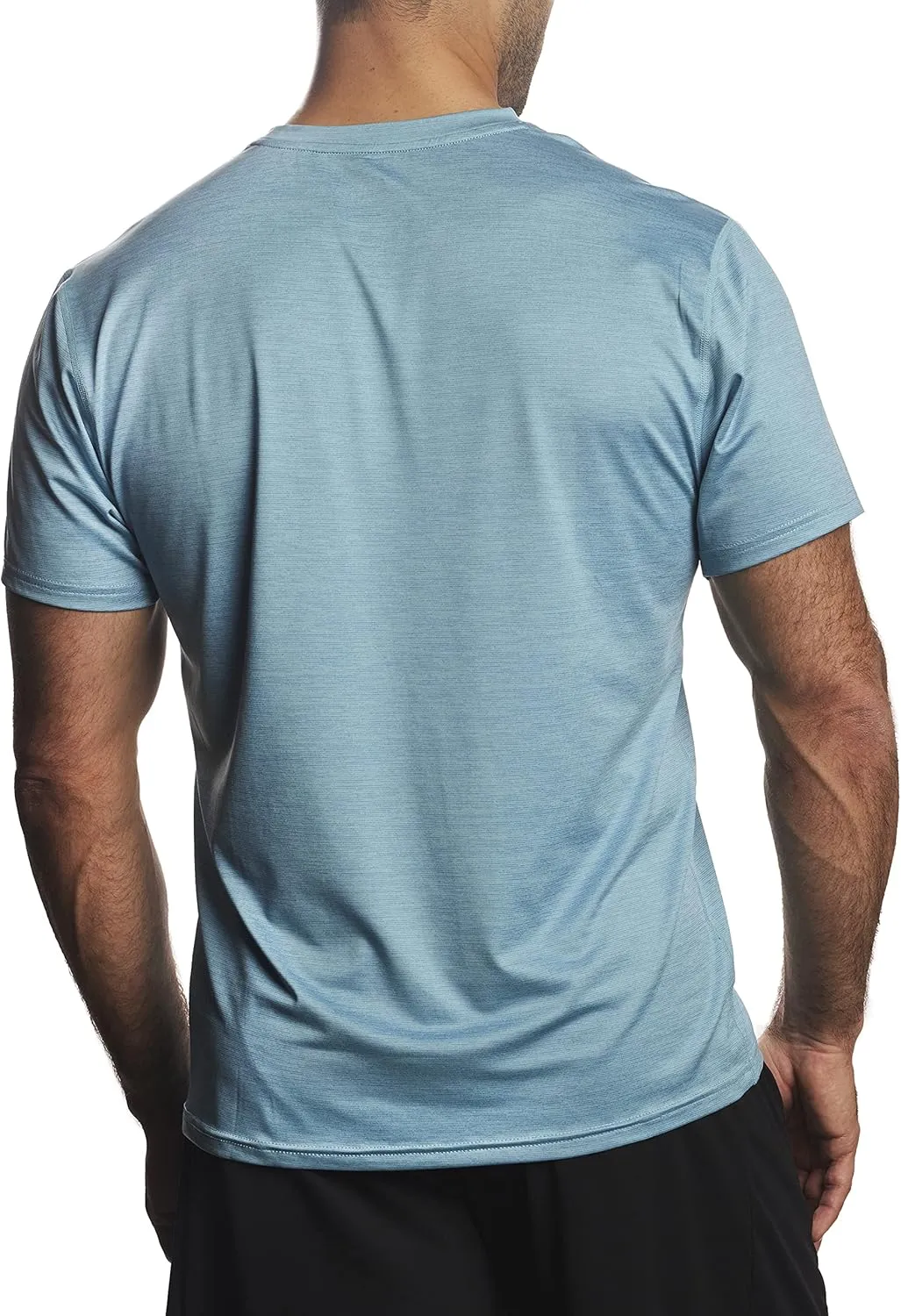 Arctic Cool Men’s Crew Neck Instant Cooling Moisture Wicking Performance UPF 50  Short Sleeve Workout Shirt