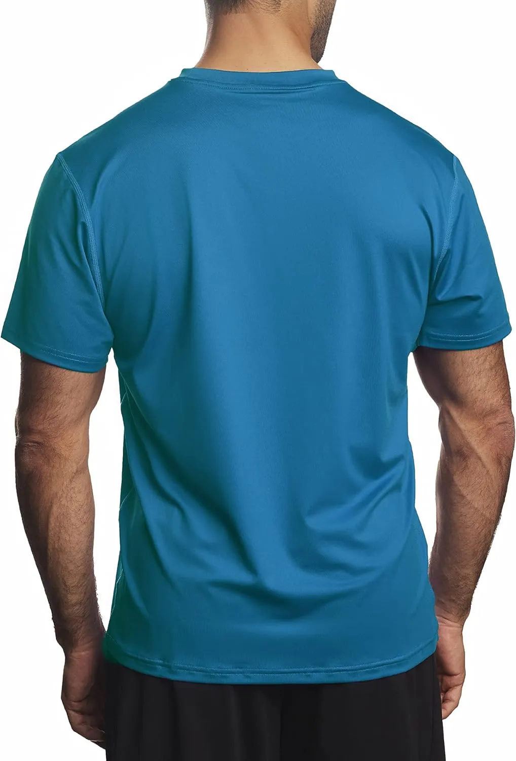 Arctic Cool Men’s Crew Neck Instant Cooling Moisture Wicking Performance UPF 50  Short Sleeve Workout Shirt