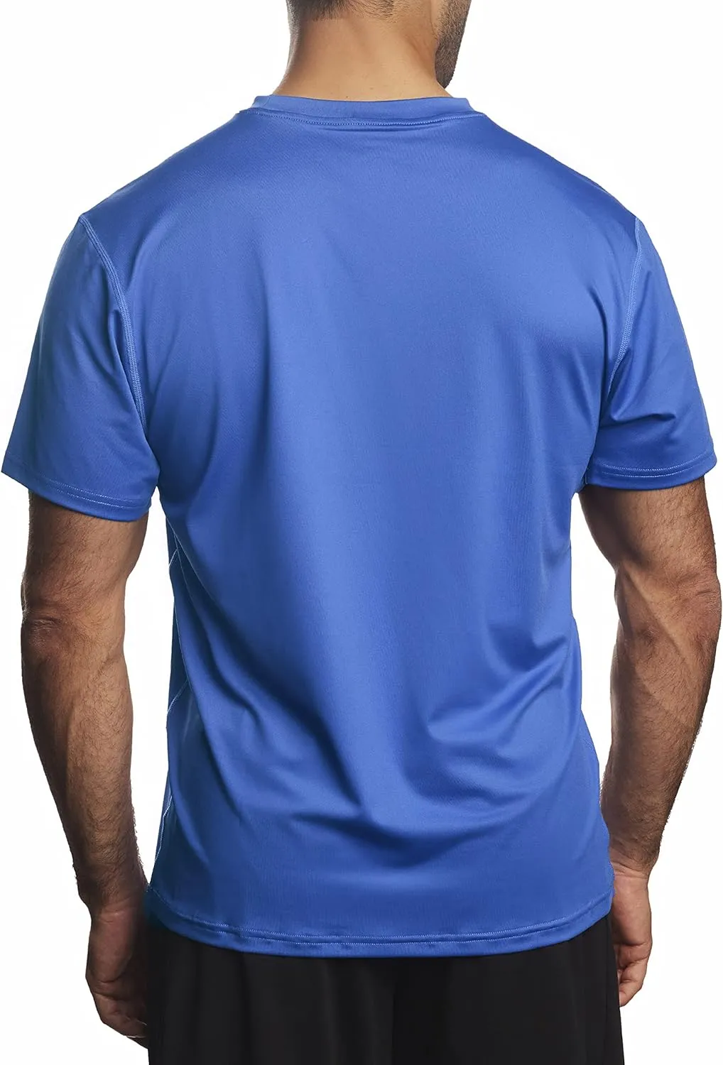 Arctic Cool Men’s Crew Neck Instant Cooling Moisture Wicking Performance UPF 50  Short Sleeve Workout Shirt