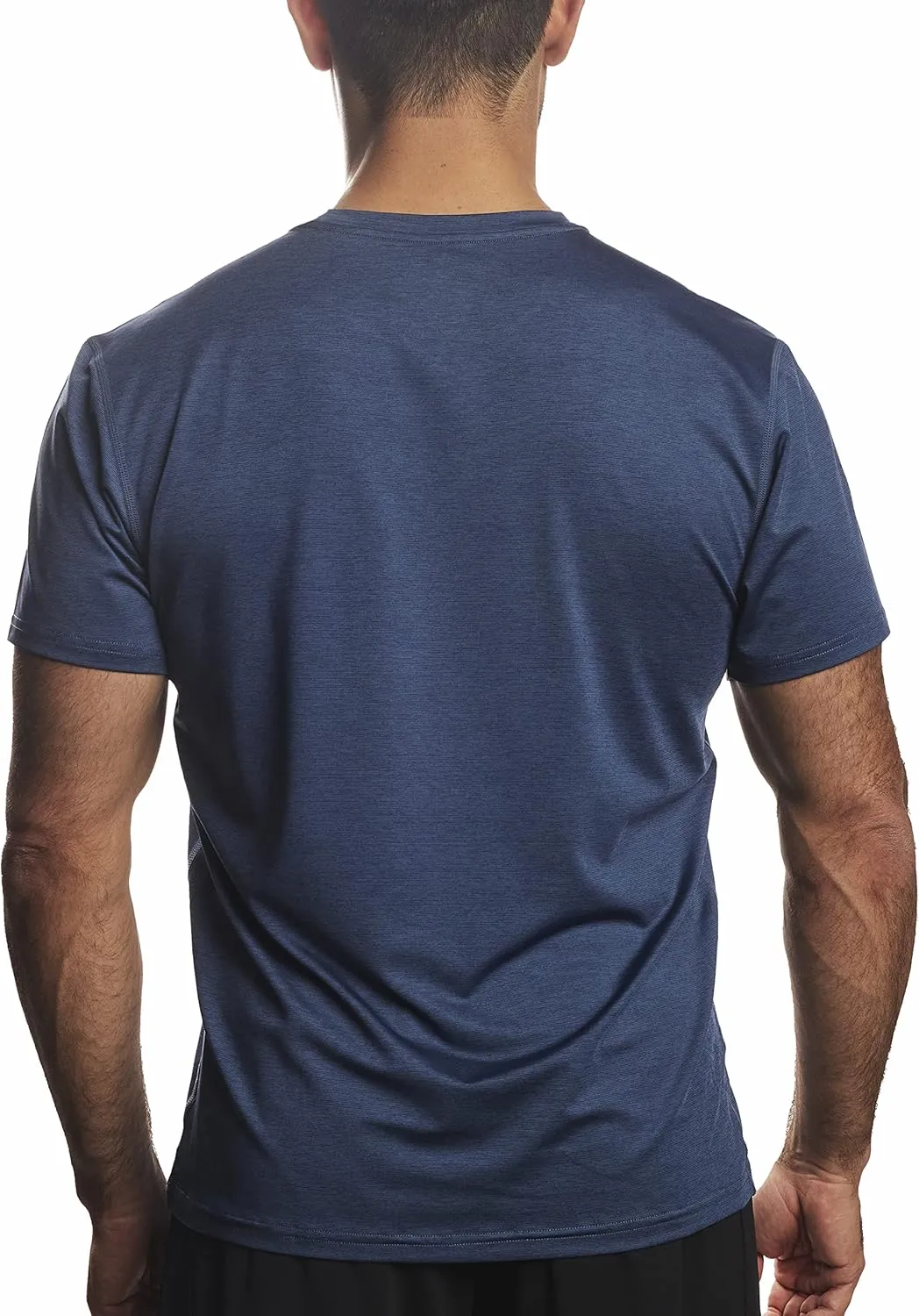 Arctic Cool Men’s Crew Neck Instant Cooling Moisture Wicking Performance UPF 50  Short Sleeve Workout Shirt