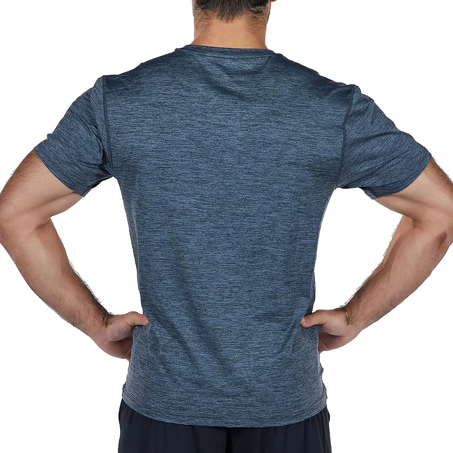 Arctic Cool Men’s Crew Neck Instant Cooling Moisture Wicking Performance UPF 50  Short Sleeve Workout Shirt