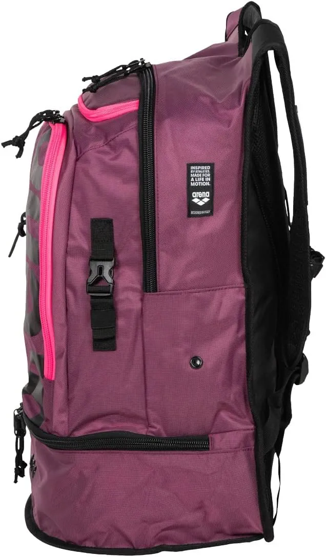 ARENA Unisex Adult Fastpack 3.0 Swim Bag Athlete Sports Backpack Gym Workout Rucksack Wet Gear/Shoes Compartment, 40 Liters