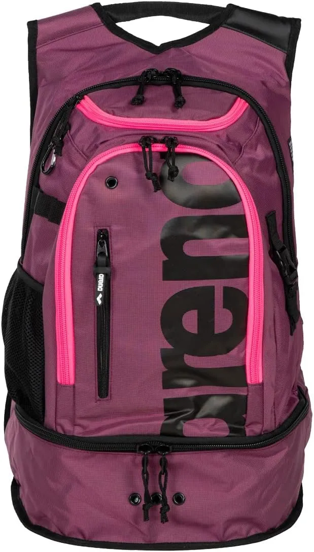 ARENA Unisex Adult Fastpack 3.0 Swim Bag Athlete Sports Backpack Gym Workout Rucksack Wet Gear/Shoes Compartment, 40 Liters