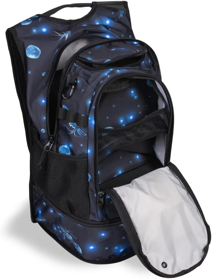 ARENA Unisex Adult Fastpack 3.0 Swim Bag Athlete Sports Backpack Gym Workout Rucksack Wet Gear/Shoes Compartment, 40 Liters