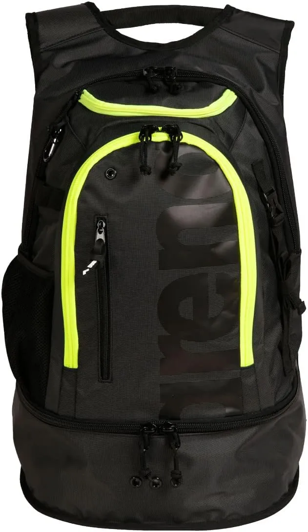 ARENA Unisex Adult Fastpack 3.0 Swim Bag Athlete Sports Backpack Gym Workout Rucksack Wet Gear/Shoes Compartment, 40 Liters