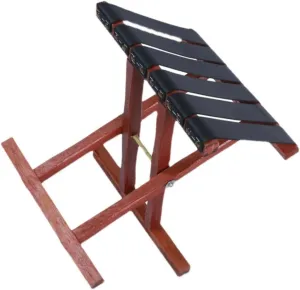 balacoo Camping Stool Comfortable Seat Portable Folding Bench Smooth Surface for Hiking BBQ Fishing