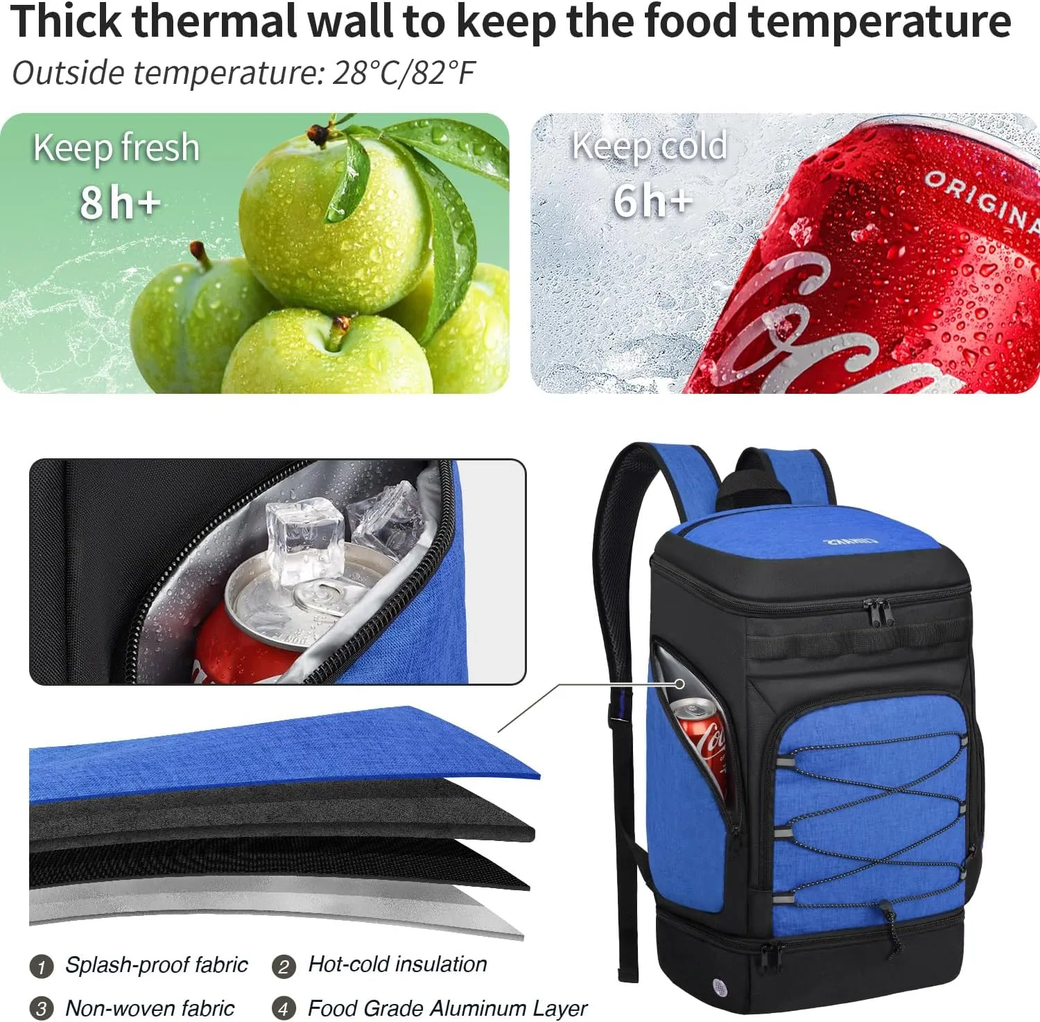 Basketball Backpack Basketball Bag Large Sports Bag with Separate Ball holder & Shoes compartment, Best for Basketball, Soccer,Volleyball,Gym