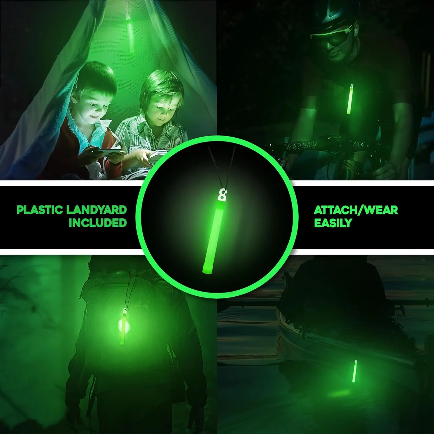 Be Ready - Industrial 12 Hour Illumination Emergency Safety Chemical Light Glow Sticks 36 Pack