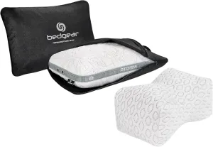 Bedgear Storm Performance Travel Pillow & Cooling Knee Pillow Set
