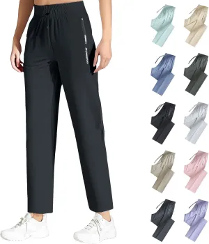Beeswan Pants for Women Over 50, 2025 New Stretch Active - Women's Ultra Stretch Breathable Casual Quick Drying Pants