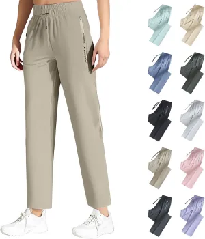 Beeswan Pants for Women Over 50, 2025 New Stretch Active - Women's Ultra Stretch Breathable Casual Quick Drying Pants