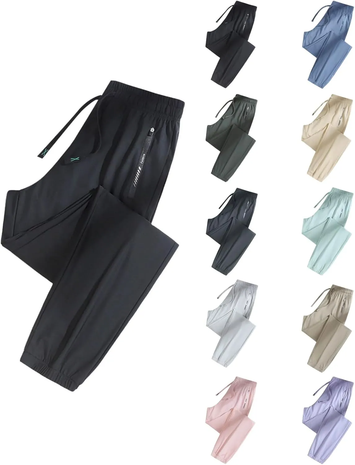 Beeswan Pants for Women Over 50, 2025 New Stretch Active - Women's Ultra Stretch Breathable Casual Quick Drying Pants