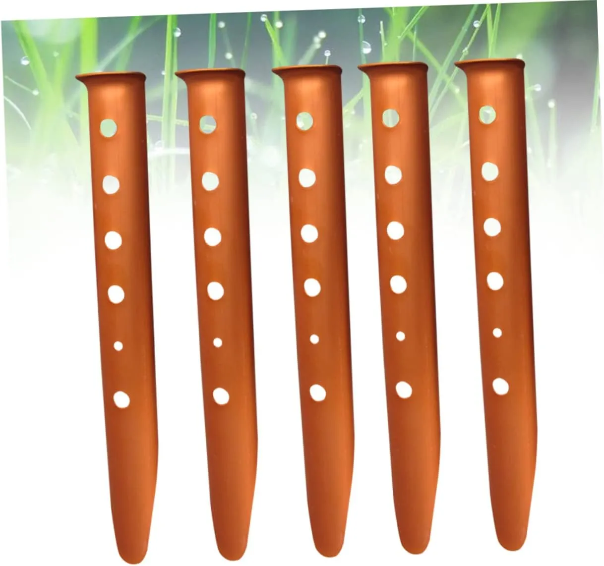 BESPORTBLE 6pcs 31cm U-Shaped Beach Aluminum Tent Stakes Sand Anchors for Canopy Tent